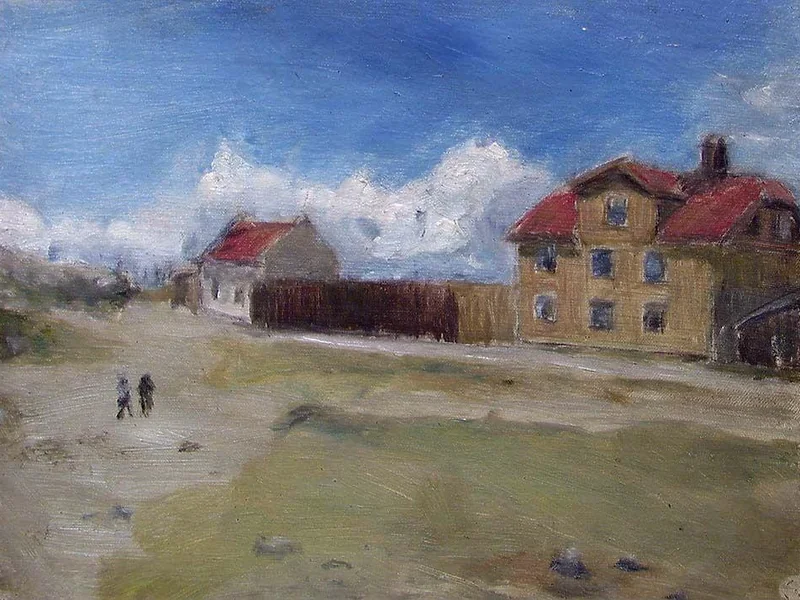 1877-John Macody Lund - Dalla periferia di Oslo